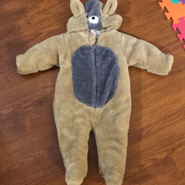 Thanh lý body băng lông bé trai/bé gái cả bàn chân 9-12M