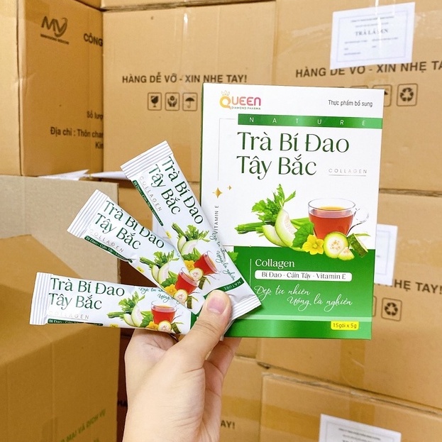 Trà Bí Đao Tây Bắc Collagen giúp thanh nhiệt, thải độc, đẹp da tự nhiên