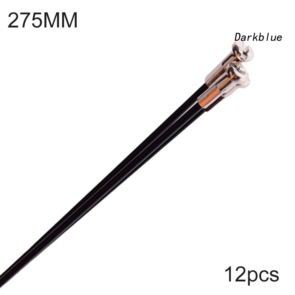 ✦Dar DAR DAR DAR DAR DAR✦12 Cái Căm Xe Đạp Bằng Thép Không Gỉ 265-278mm