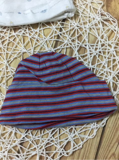 Mũ Cotton sơ sinh (2 lớp)