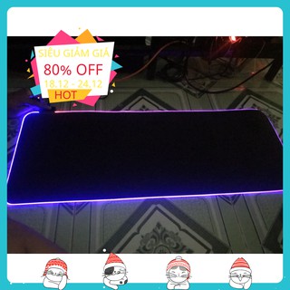 Mousepad (bàn di chuột) rgb 7 màu siêu mịn,siêu rẽ , siêu bền Cao Cấp