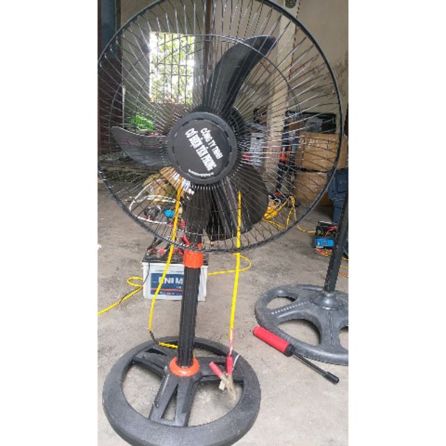 Quạt kẹp bình 12v DC. Động cơ không chổi than chạy mát hơn quạt 220v47 w