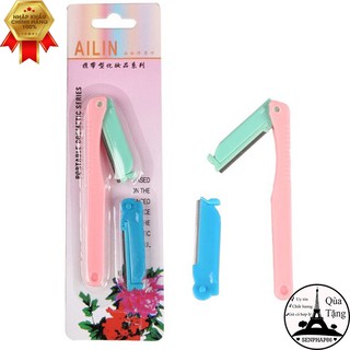 Dao cạo lông mày ❤️FreeShip❤️Dao tỉa lông 2 lưỡi nhỏ, tiện dụng