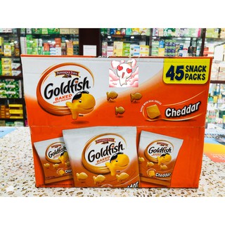 Thùng Bánh Cá Goldfish Vị Phô Mai Cheddar Pepperidge Farm 45 gói 28g