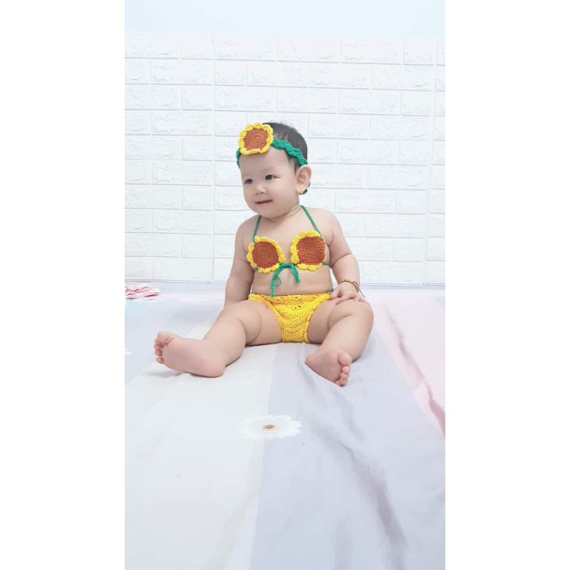 BIKINI LEN CHO BÉ GÁI