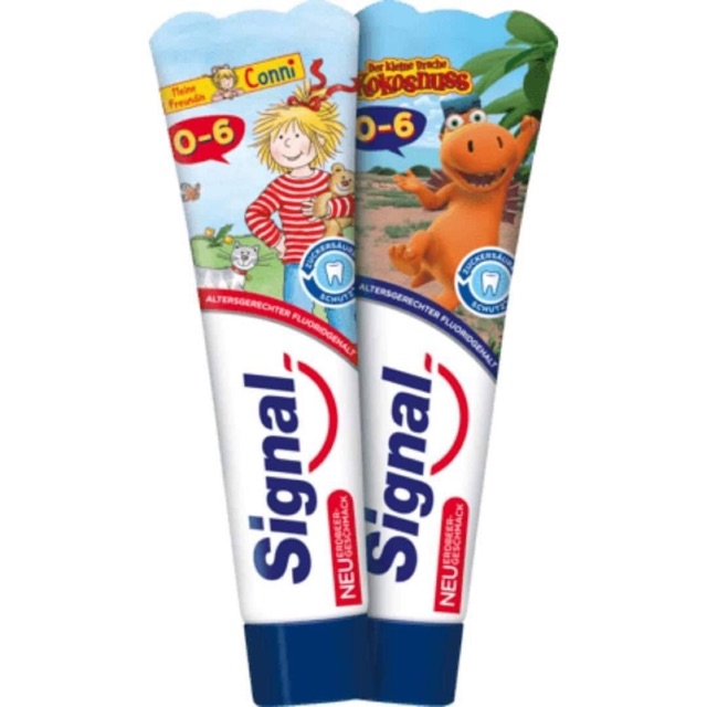 Kem đánh răng Signal cho bé 0-6 tuổi hương dâu tây