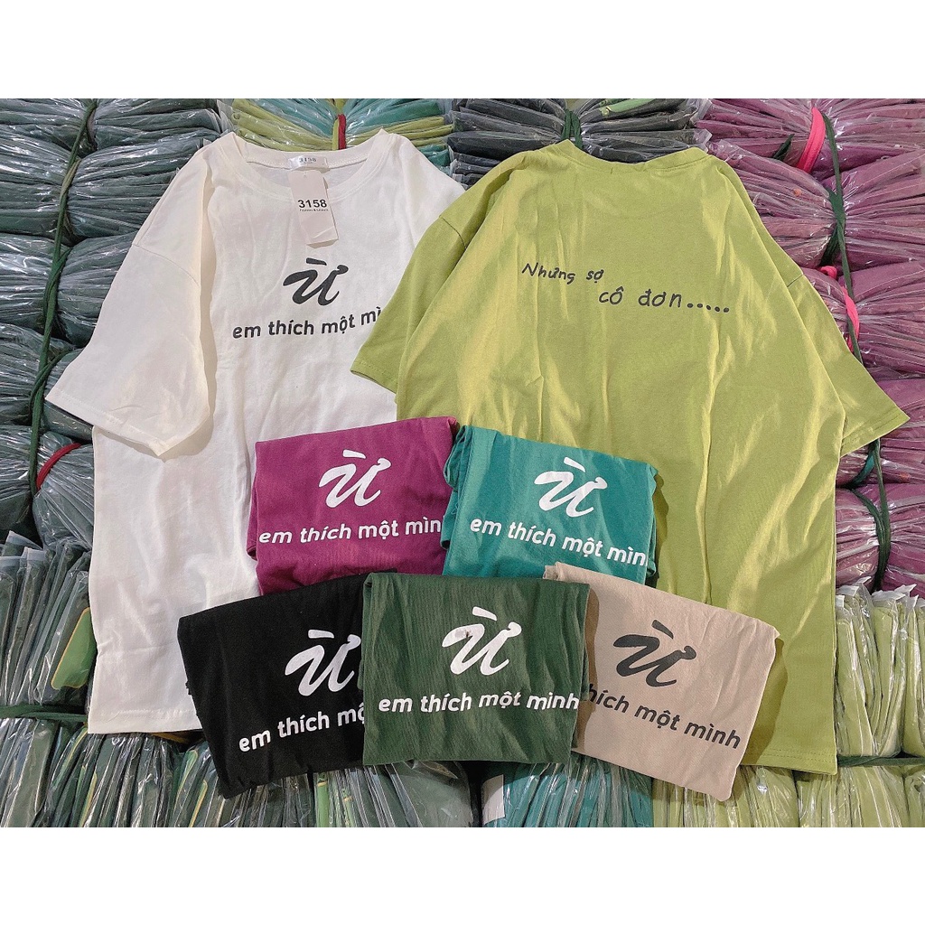 Áo phông cotton khô mẫu mới