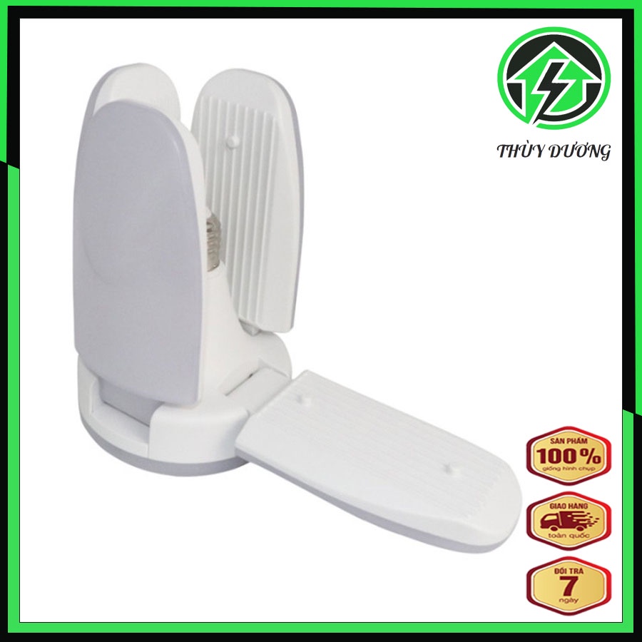Bóng đèn LED cánh quạt xếp ánh sáng trắng - 45W / 75W siêu sáng
