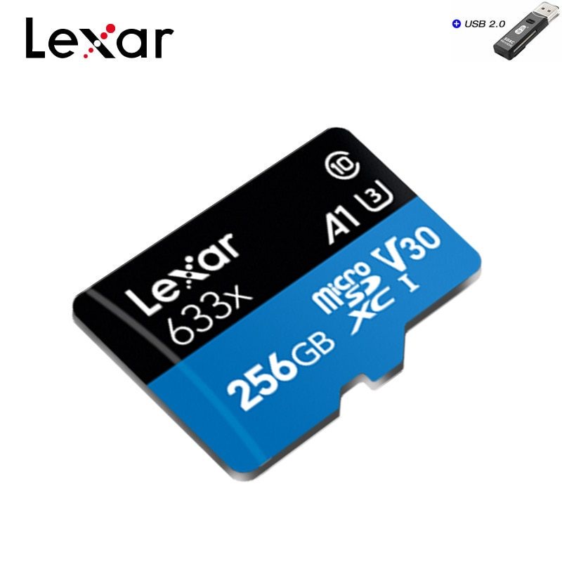 Thẻ Nhớ Micro SD 256GB 128GB Max 95MB / s 64GB 633x cartao de memoria TF Cho Điện Thoại