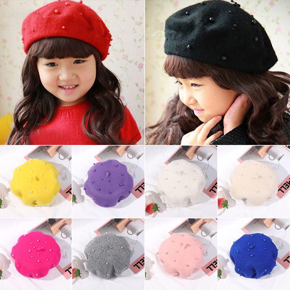 Okdeals Headgear tập đi. Mũ Beret Giữ Ấm Cao Cấp Thời Trang