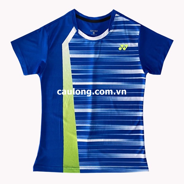 Áo Cầu Lông Nam Nữ Cổ Tròn Yonex 7937 Xanh Bích