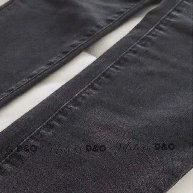 [Bigsize 58-90kg] Quần Skinny Jeans Xám Trơn/ Rách Sole Đùi Gối, Co Giãn Mạnh, Lưng Cao Trên Rốn