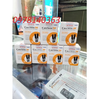 HỘP 25 QUE THỬ TIỂU ĐƯỜNG CARESENS dạng lọ