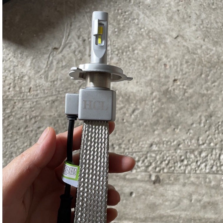 Đèn led s8 H4 H1 HCL 3 màu đèn pha xe oto
