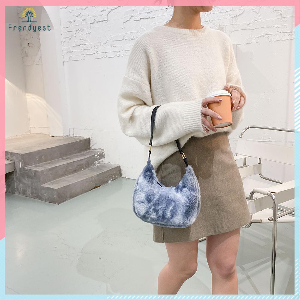 Túi kẹp nách hoạ tiết động vật thời trang du lịch đường phố cho nữ