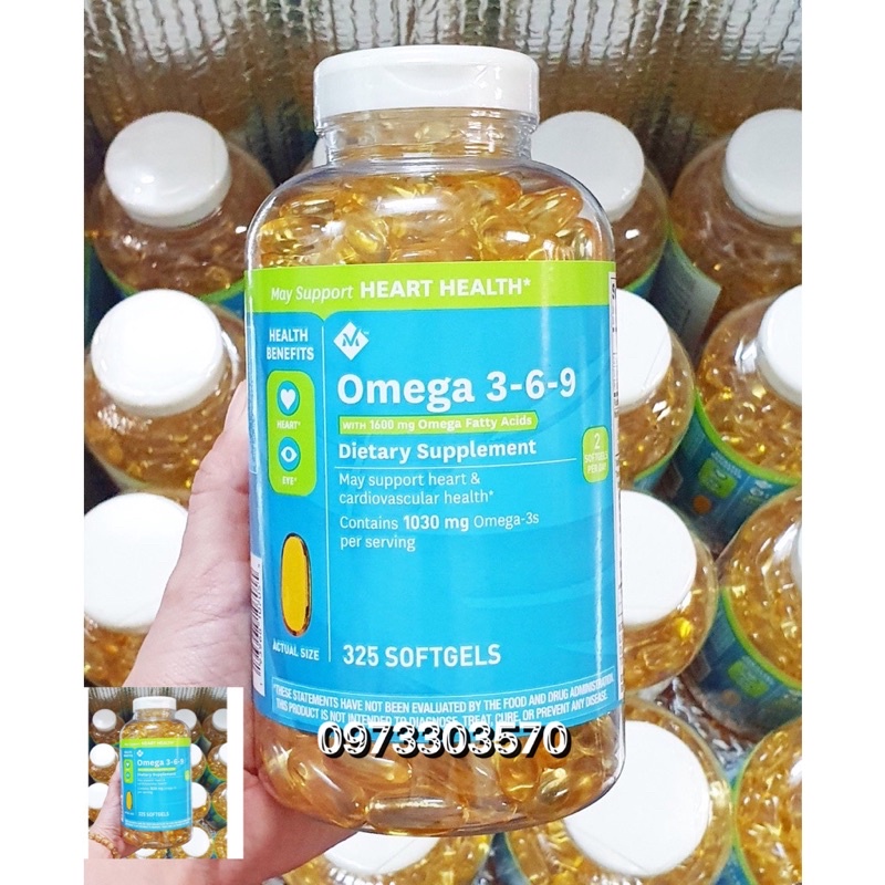 Date08//2025 Viên Omega 3-6-9 Heart Health
