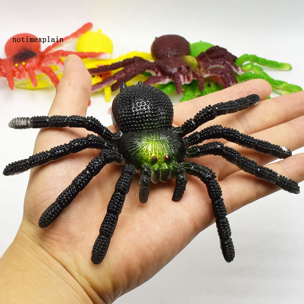 Mô hình nhền nhện 15cm thiết kế trang trí Halloween độc đáo