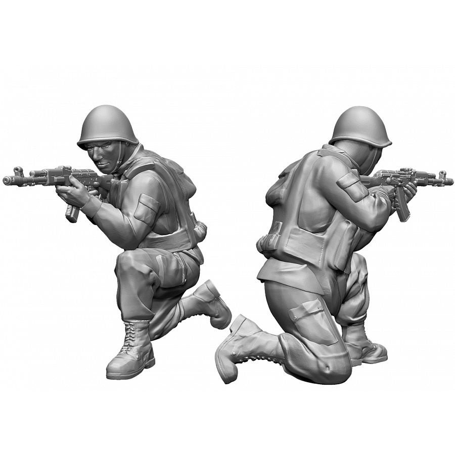 Mô hình quân sự Lính Liên Xô với SAM SA-18 1/72 Zvezda