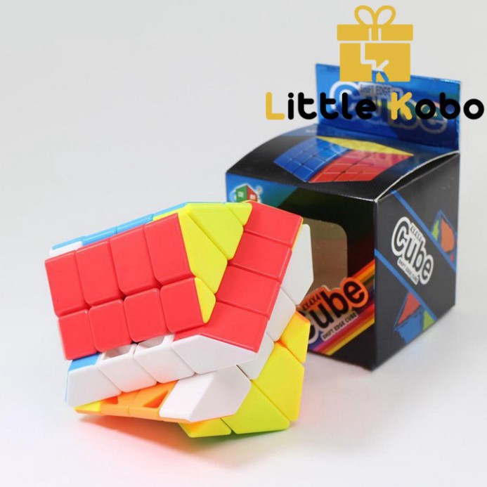 Rubik Fisher Cube 4x4 Stickerless FanXin Rubic 4x4 Biến Thể
