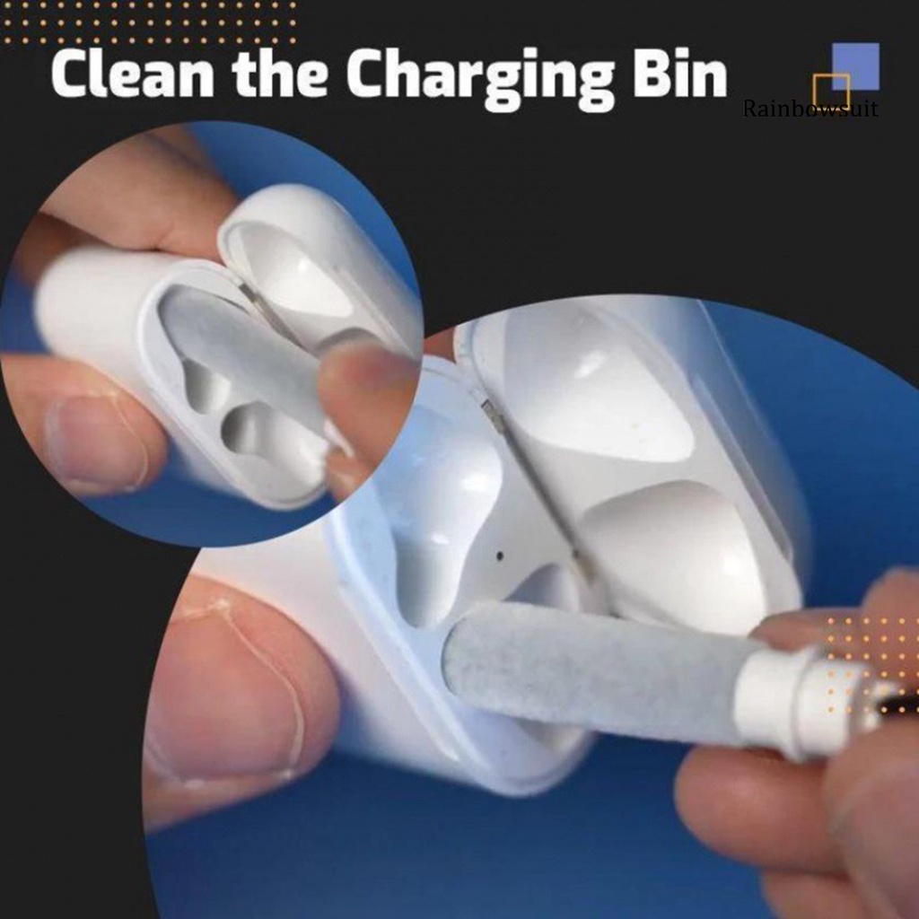 Bút Vệ Sinh Tai Nghe Bluetooth Bằng ABS Tiện Dụng Điện Thoại