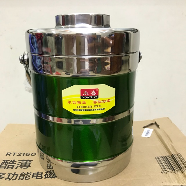 Cặp lồng 3 ngăn giữ nhiệt tốt. Loại sịn và dầy.dung tích 1,9lit.