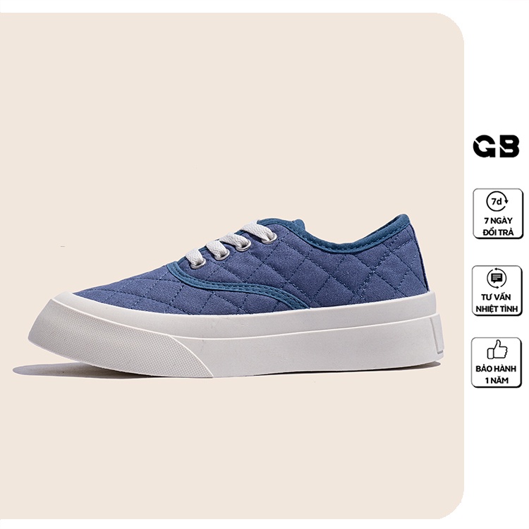 Giày Sneaker Nữ Đế Cao 3 Màu giayBOM GB Classisc B1612