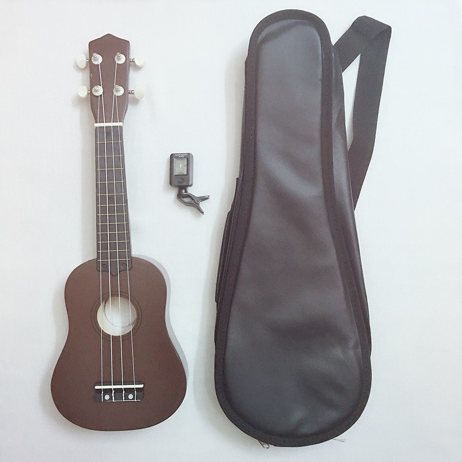 COMBO BAO DA + TUNER KHI MUA ĐÀN UKULELE SOPRANO SIZE 21 - HÀNG CÓ SẴN