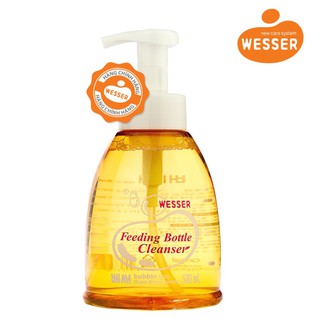 Nước Rửa Bình Sữa WESSER Rửa Rau Củ Và Phụ Kiện, An Toàn Cho Bé 500Ml Dạng Chai