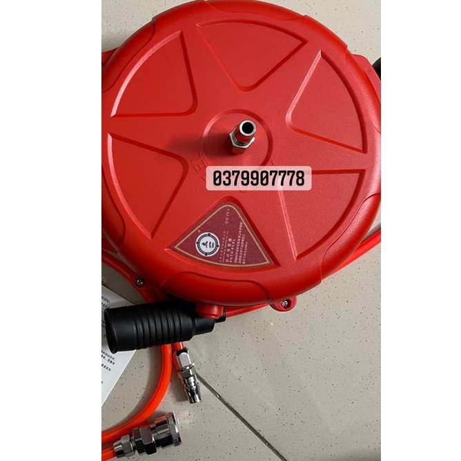 CUỘN DÂY HƠI TỰ RÚT TAYI PHI ỐNG 5* 8MM DÀI 9 MÉT