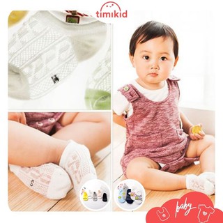 Set 5 đôi Tất lưới cổ ngắn cho bé