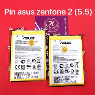 Pin asus zenfone 2 zin-mới 100%