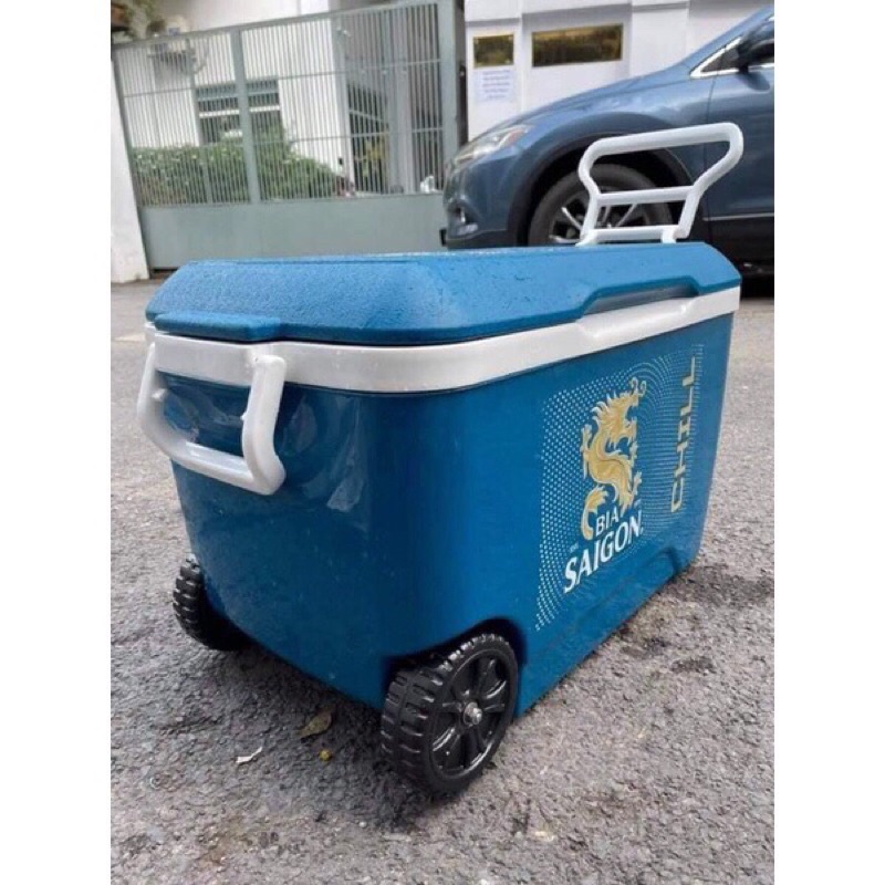 Thùng Đá 45L Có Bản Lề Chắc Chắn , 65L Có Bánh Xe Hàng Đẹp Mê Ly