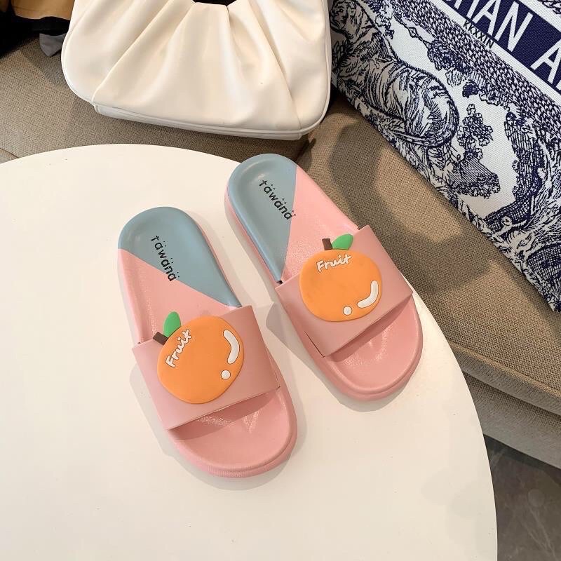 Dép nữ thời trang đẹp quai ngang bánh mì xinh cute DL003