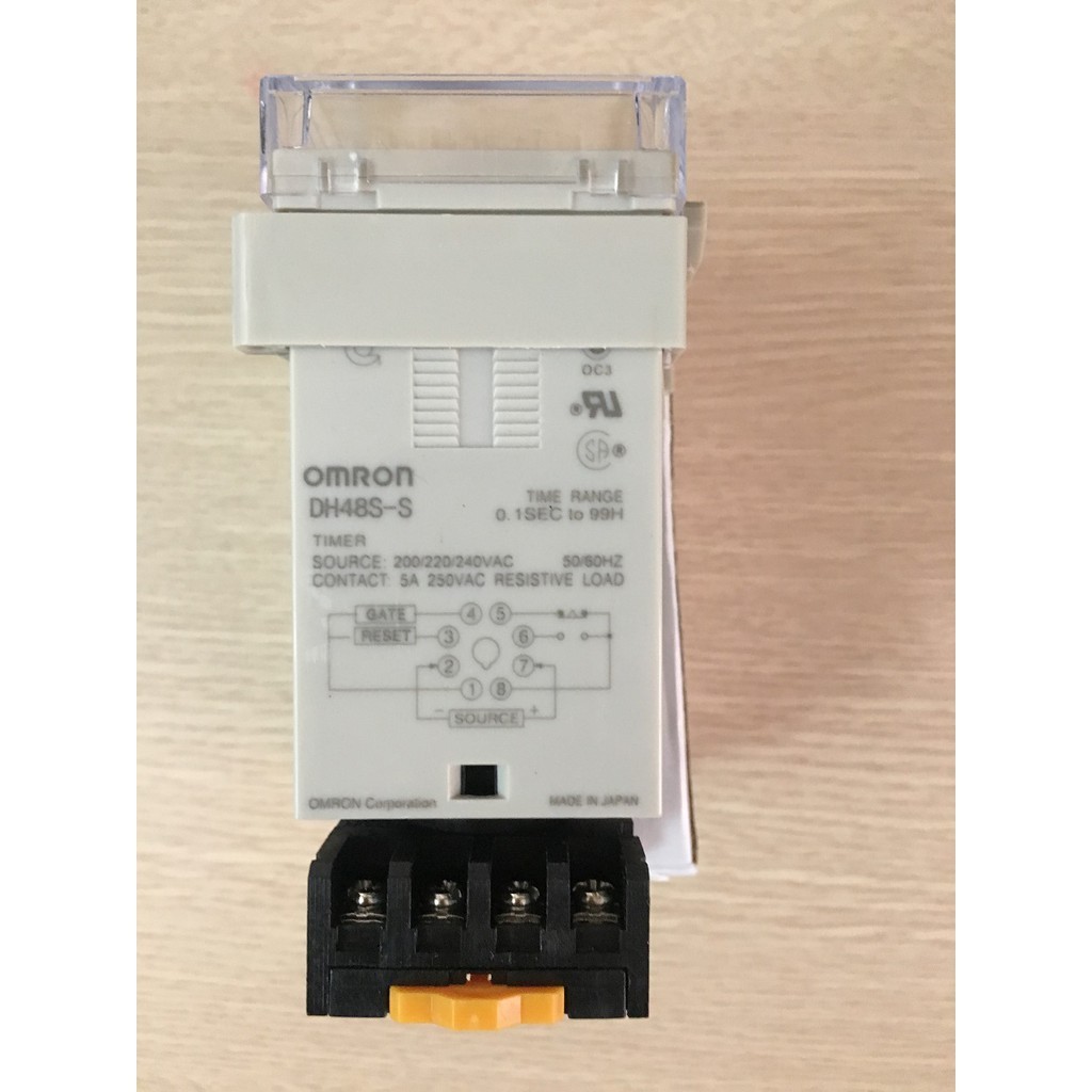 Rơle thời gian luân phiên Omron DH48S-S 220v