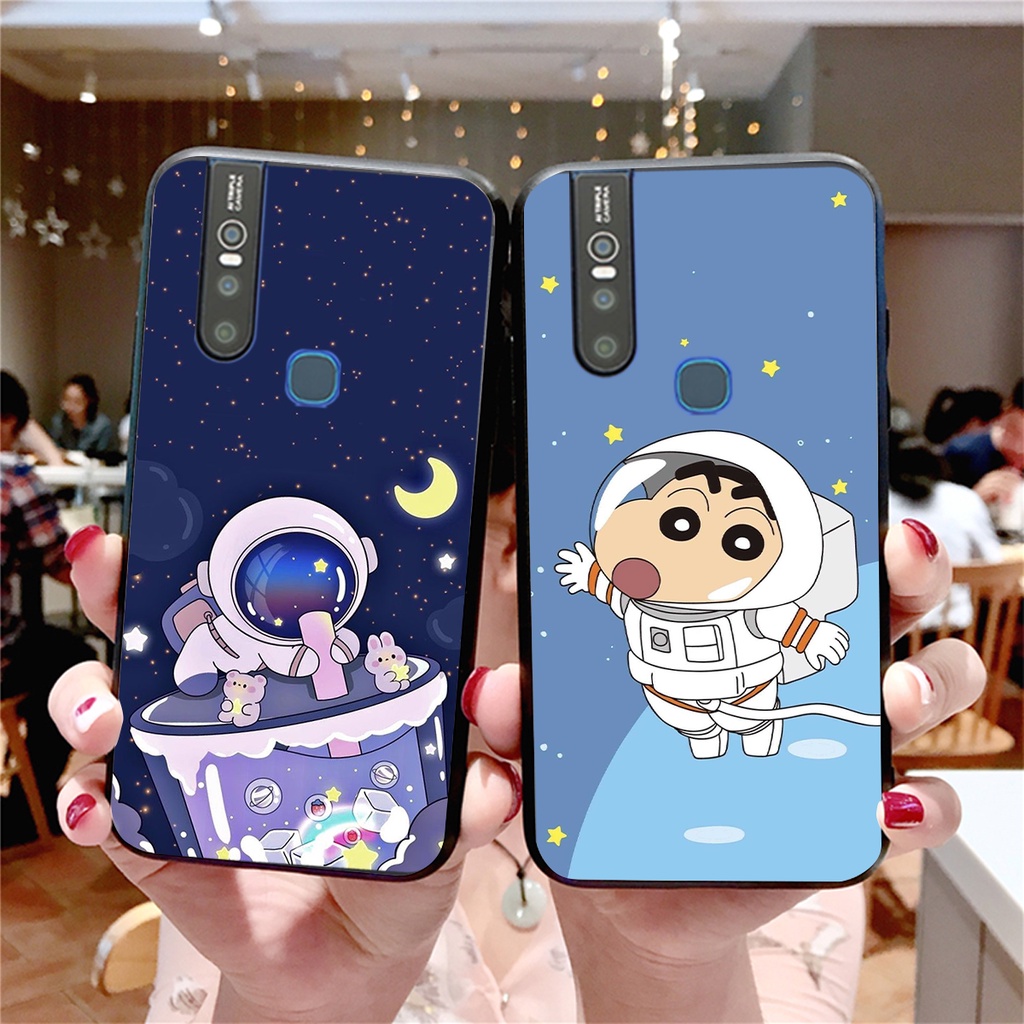 Ốp lưng Vivo V15 - Vivo V15 Pro mẫu  vũ trụ ốp phi hành gia cực đẹp