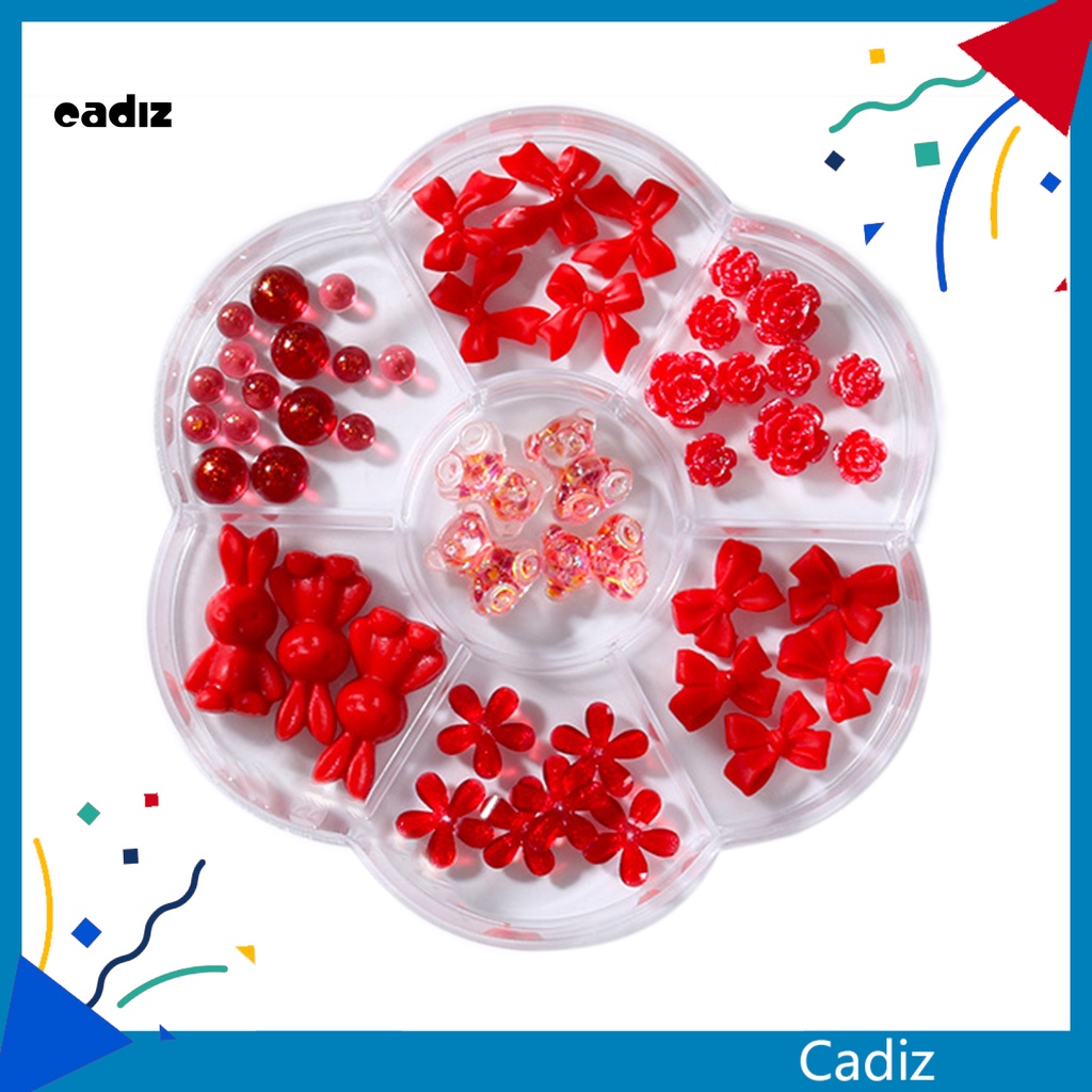 [Hàng mới về] Hạt phụ kiện nhiều kiểu dán trang trí móng tay DIY thời trang cho nữ không mùi