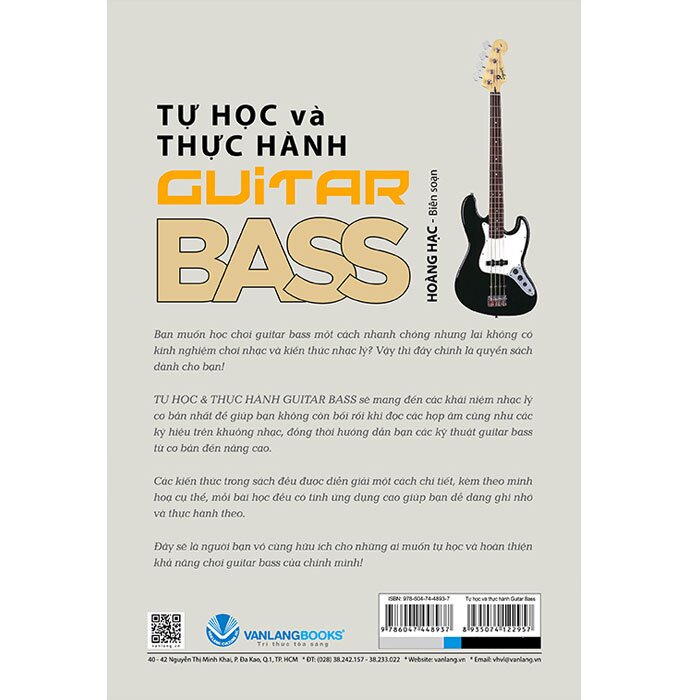 Sách - Tự Học Và Thực Hành Guitar Bass