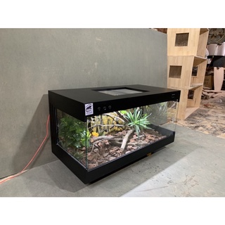Chuồng Bò Sát Sơn Đen Setup 1mx50x50
