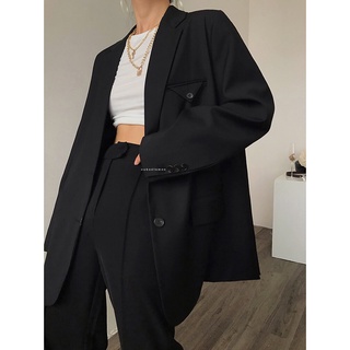 Áo khoác vest blazer Hàn oversize