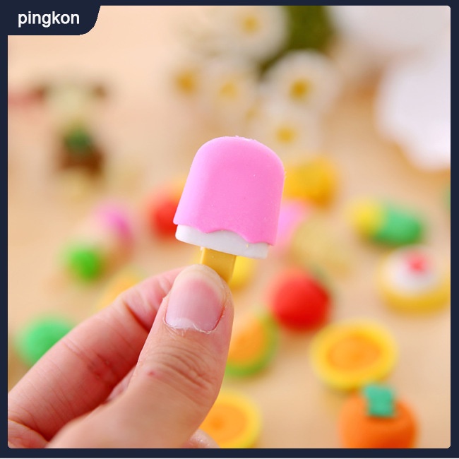 1 Túi Gôm Tẩy Hình Hoạt Hình Đáng Yêu