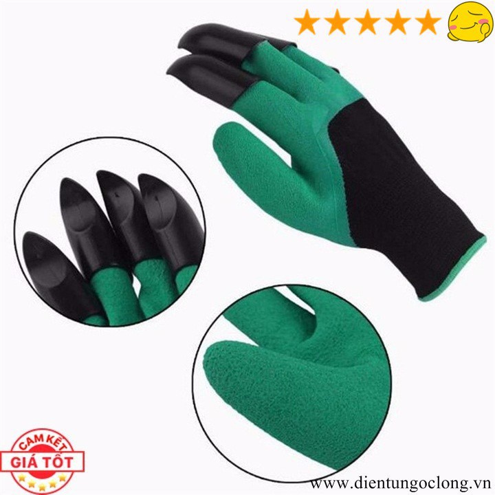 Bộ Găng Tay Làm Vườn Móng vuốt bảo vệ tay và tăng năng suất lao động