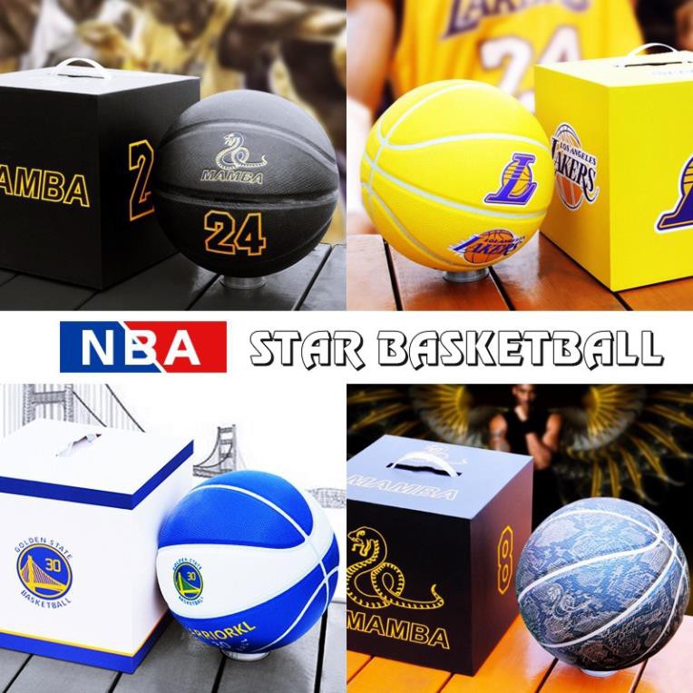 Bóng Rổ Spalding Kobe Bryant Size 7 Thích Hợp Chơi Sân Bóng Rổ Indoor và Outdoor  ྇