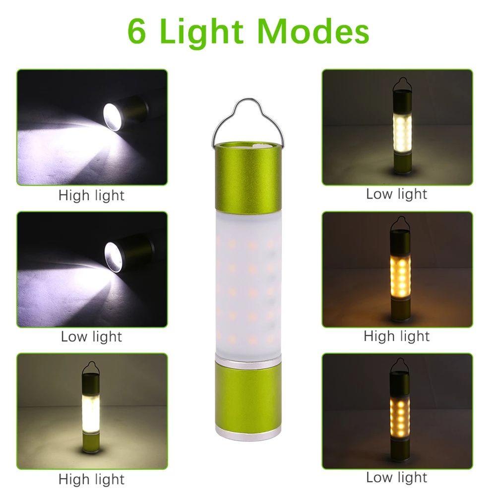 Đèn Pin LED Bằng Hợp Kim Nhôm Có Thể Zoom In / Out