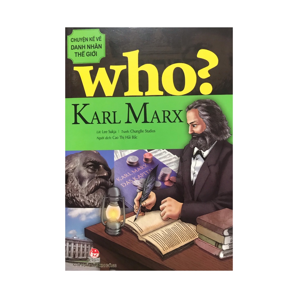 Sách - Chuyện kể về danh nhân thế giới Who?Karl Marx