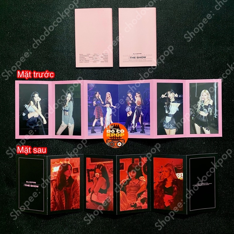 Set tranh ảnh BLACKPINK THE SHOW DVD & Kit lẻ