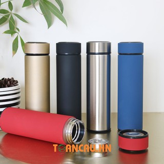 Bình giữ nhiệt inox 304 - Bình nước giữ nhiệt inox 500ml Cao cấp giữ nóng lạnh - Chọn màu
