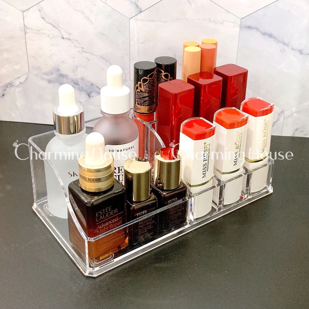 KHAY ĐỰNG SON MIX CỌ VÀ MỸ PHẨM | BigBuy360 - bigbuy360.vn