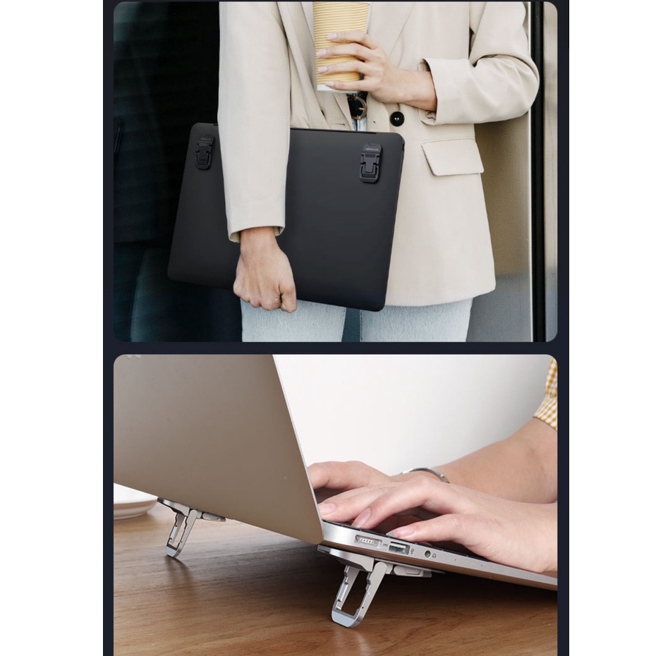 Giá đỡ laptop di động  đế tản nhiệt cho Laptop kê laptop  siêu mỏng dạng YKD