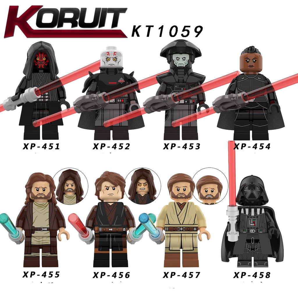 Minifigures Các Mẫu Nhân Vật Trong Phim Cuộc Chiến Giữa Các Vì Sao  KT1059 - Đồ Chơi Lắp Ráp Mini