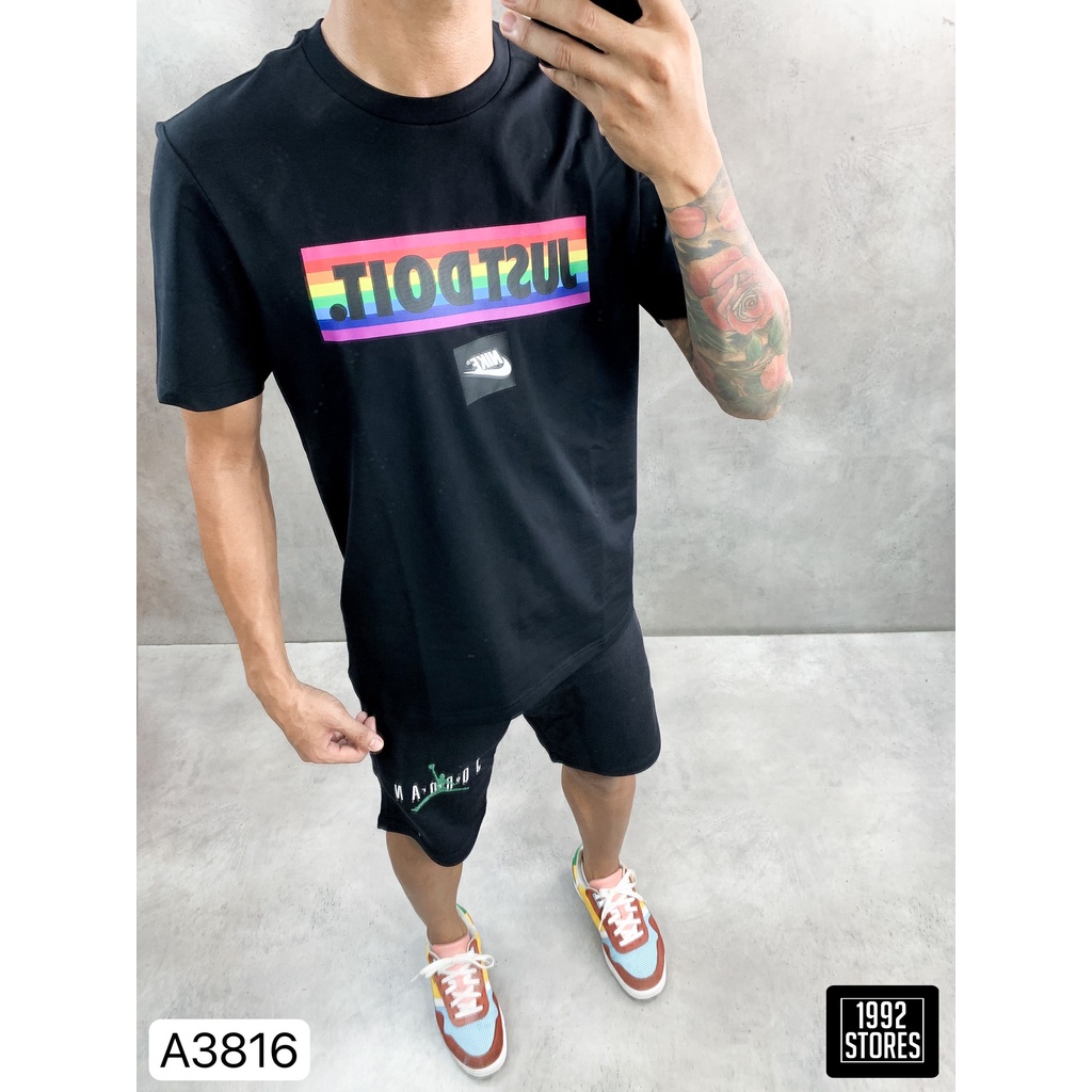 Áo Thun Thể Thao Nlke Just Do It  - Chất  100% cotton cao cấp - Ko xù sổ lông